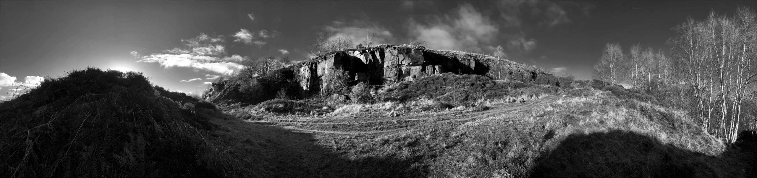 Baildon Cliff New Years Day 2025
