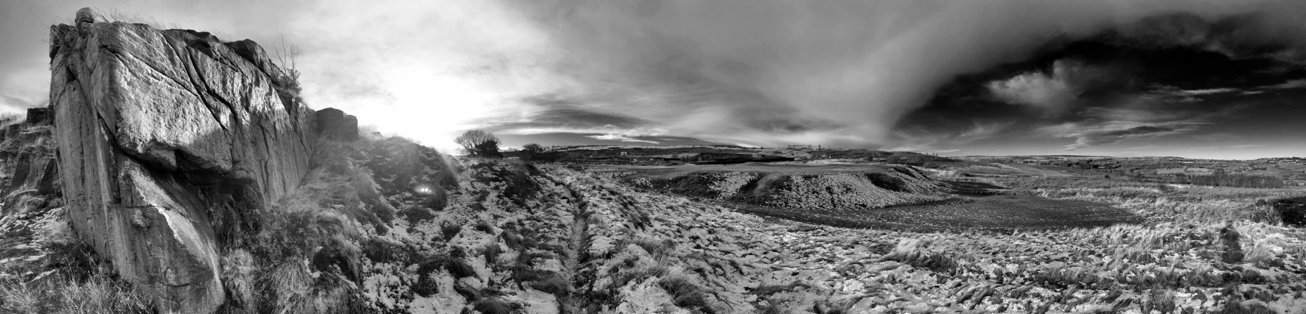 Baildon Moor with Snow