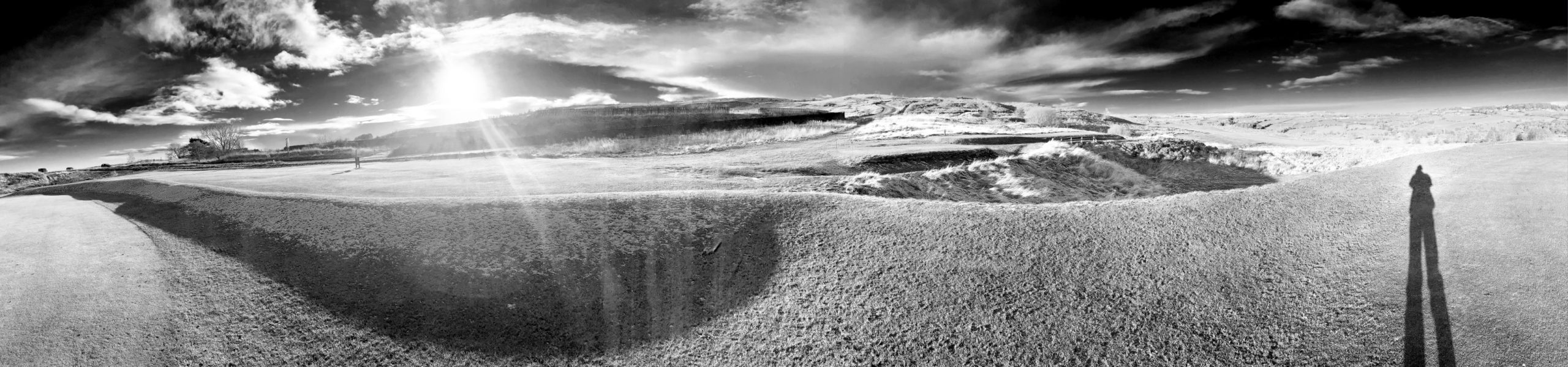 Baildon Golf Course with Snow