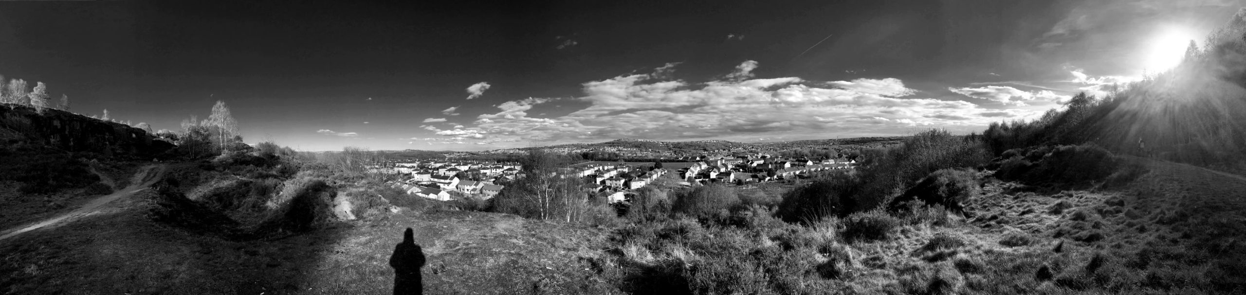 Baildon Bank Blue Sky Day