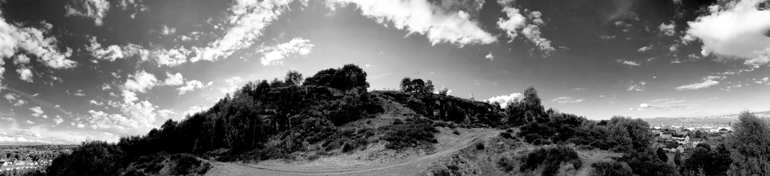 Brief Walk on Baildon Bank Mid Evening