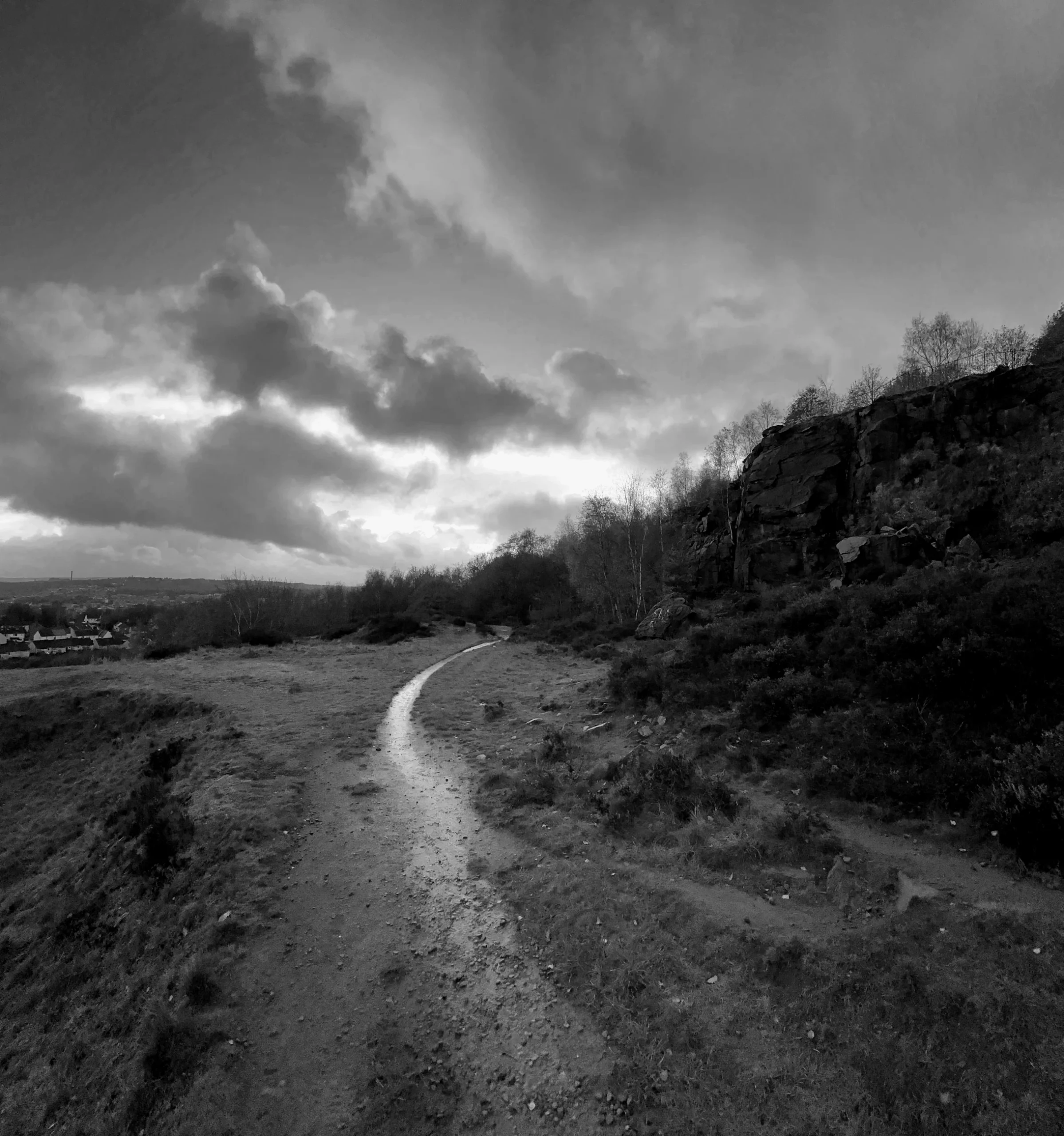 Baildon Bank Winter Sun