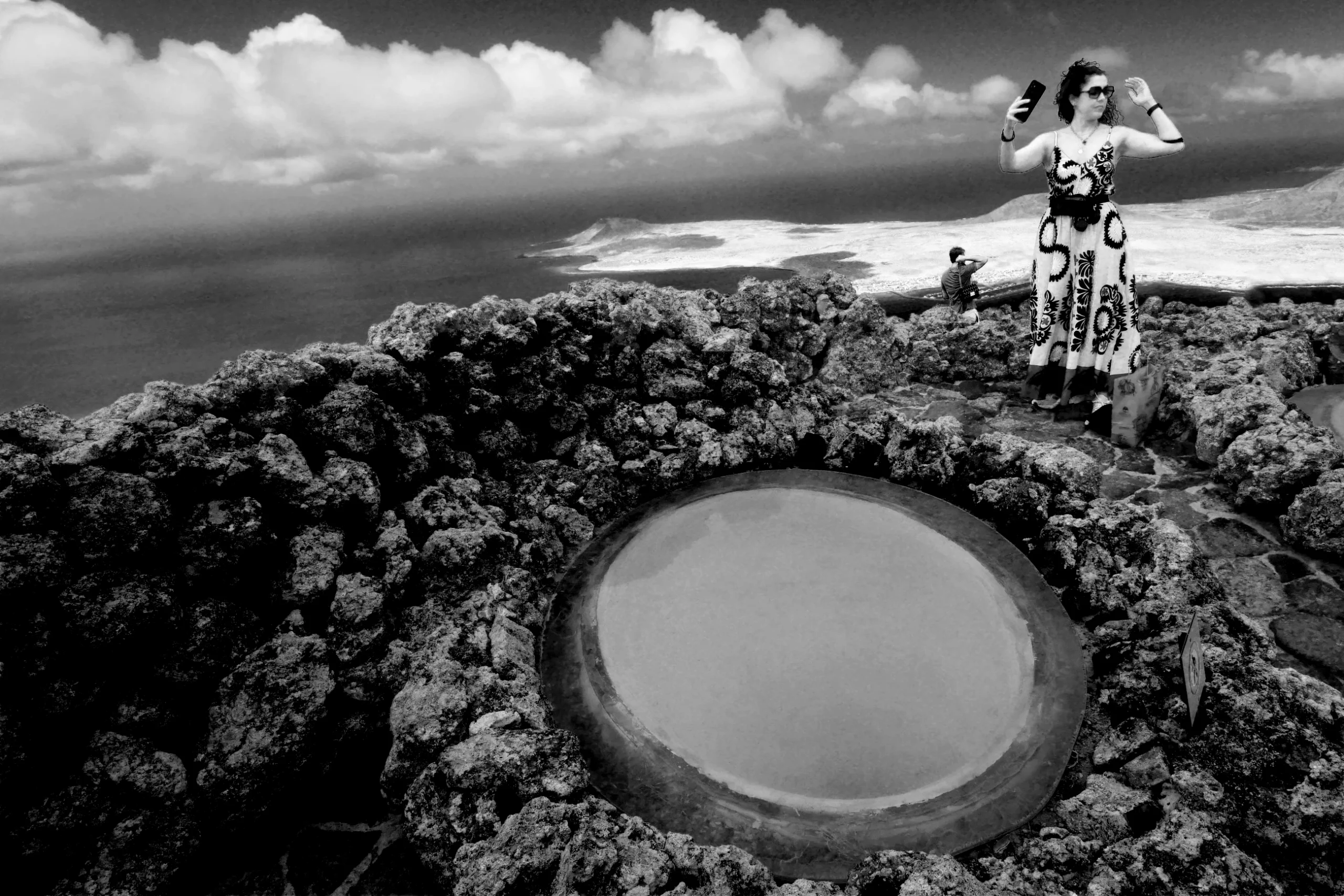 Self Portrait Sequence in Lanzarote