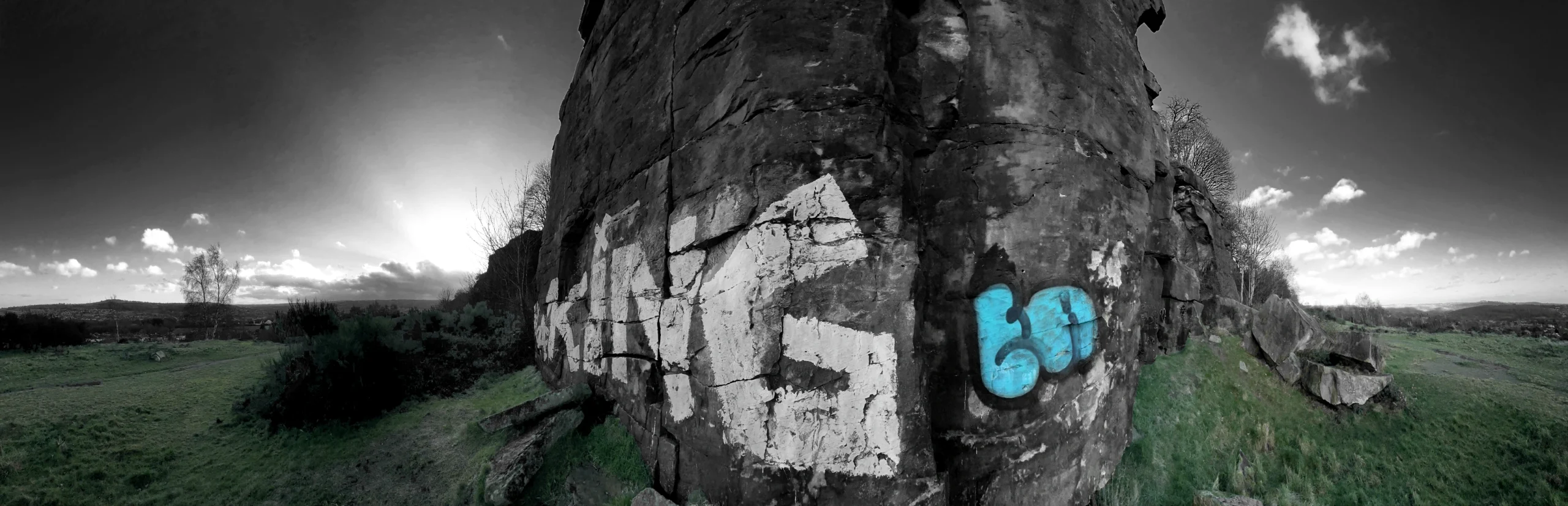 Baildon Bank December Grafitti