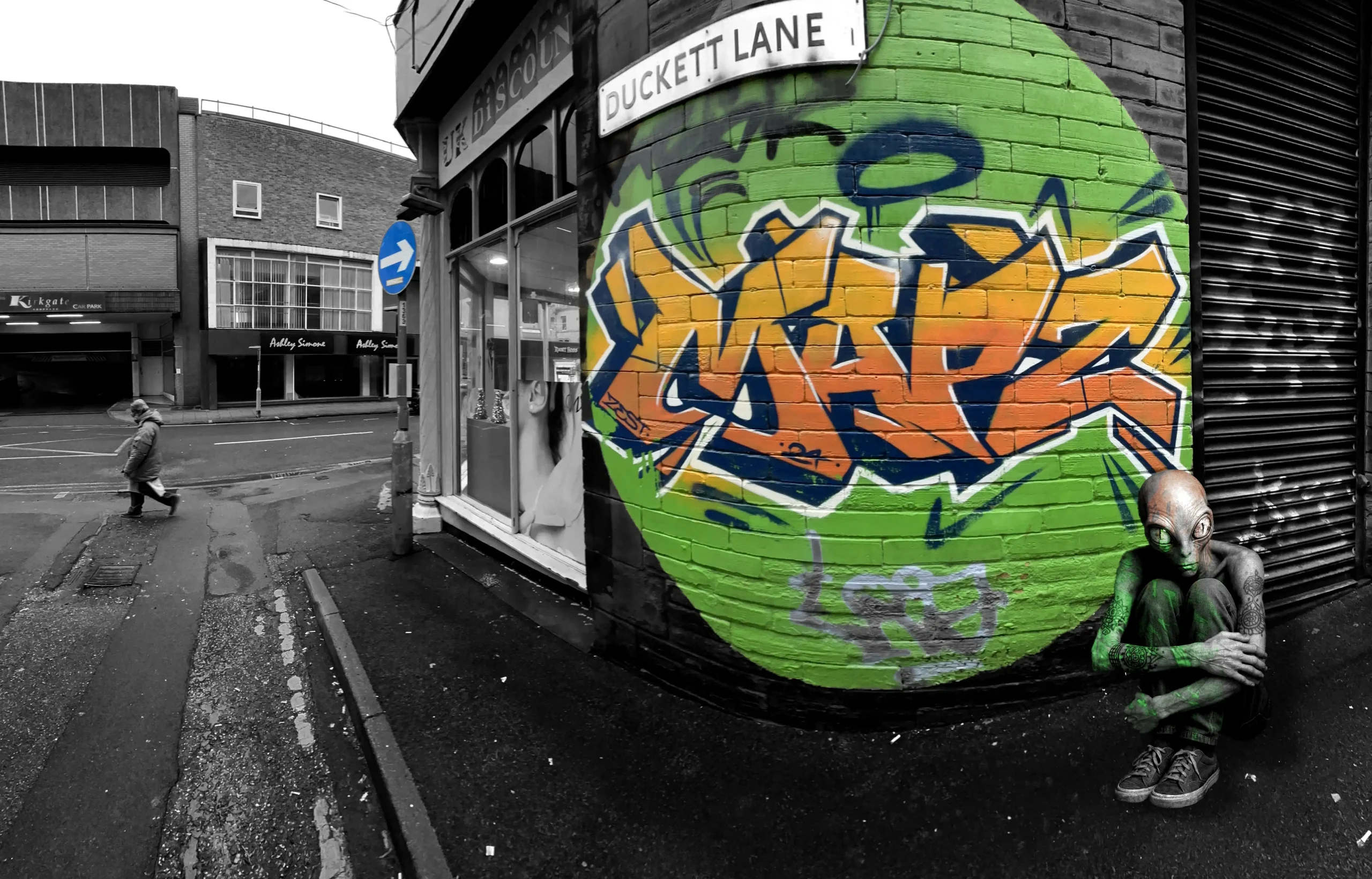 Duckett Lane Grafitti